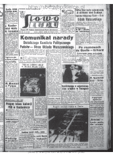 Słowo Ludu : organ Komitetu Wojewódzkiego Polskiej Zjednoczonej Partii Robotniczej, 1965, R.17, nr 22
