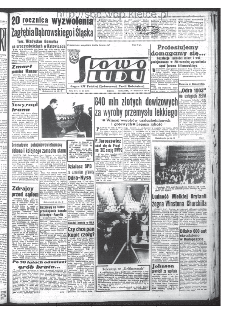 Słowo Ludu : organ Komitetu Wojewódzkiego Polskiej Zjednoczonej Partii Robotniczej, 1965, R.17, nr 28