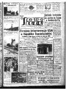 Słowo Ludu : organ Komitetu Wojew&oacute;dzkiego Polskiej Zjednoczonej Partii Robotniczej, 1965, R.17, nr 124