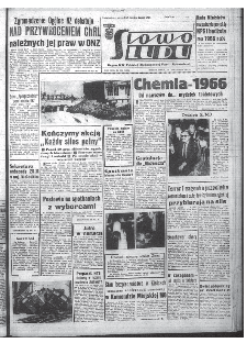 Słowo Ludu : organ Komitetu Wojewódzkiego Polskiej Zjednoczonej Partii Robotniczej, 1965, R.17, nr 314