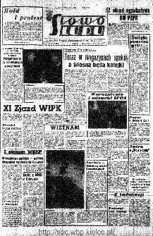 Słowo Ludu : organ Komitetu Wojew&oacute;dzkiego Polskiej Zjednoczonej Partii Robotniczej, 1966, R.18, nr 27