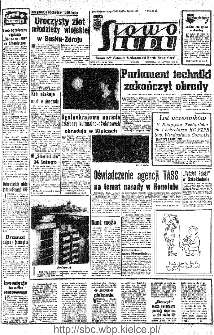 Słowo Ludu : organ Komitetu Wojew&oacute;dzkiego Polskiej Zjednoczonej Partii Robotniczej, 1966, R.18, nr 44