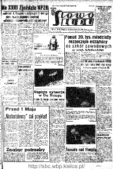 Słowo Ludu : organ Komitetu Wojew&oacute;dzkiego Polskiej Zjednoczonej Partii Robotniczej, 1966, R.18, nr 96