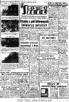 Słowo Ludu : organ Komitetu Wojew&oacute;dzkiego Polskiej Zjednoczonej Partii Robotniczej, 1966, R.18, nr 123