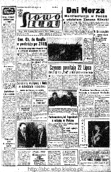 Słowo Ludu : organ Komitetu Wojew&oacute;dzkiego Polskiej Zjednoczonej Partii Robotniczej, 1966, R.18, nr 177
