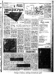 Słowo Ludu : organ Komitetu Wojew&oacute;dzkiego Polskiej Zjednoczonej Partii Robotniczej, 1966, R.18, nr 197 (magazyn)
