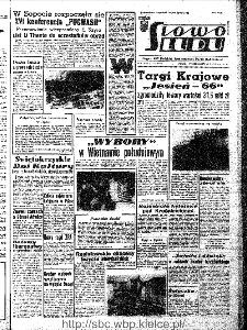 Słowo Ludu : organ Komitetu Wojewódzkiego Polskiej Zjednoczonej Partii Robotniczej, 1966, R.18, nr 255