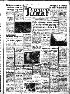 Słowo Ludu : organ Komitetu Wojew&oacute;dzkiego Polskiej Zjednoczonej Partii Robotniczej, 1966, R.18, nr 269
