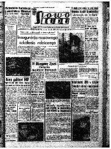 Słowo Ludu : organ Komitetu Wojew&oacute;dzkiego Polskiej Zjednoczonej Partii Robotniczej, 1966, R.18, nr 332