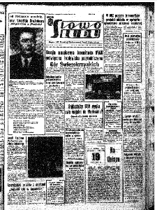Słowo Ludu : organ Komitetu Wojew&oacute;dzkiego Polskiej Zjednoczonej Partii Robotniczej, 1966, R.18, nr 353