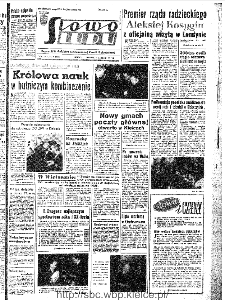 Słowo Ludu : organ Komitetu Wojew&oacute;dzkiego Polskiej Zjednoczonej Partii Robotniczej, 1967, R.19, nr 38