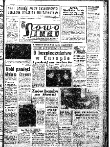 Słowo Ludu : organ Komitetu Wojew&oacute;dzkiego Polskiej Zjednoczonej Partii Robotniczej, 1967, R.19, nr 116