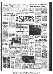 Słowo Ludu : organ Komitetu Wojew&oacute;dzkiego Polskiej Zjednoczonej Partii Robotniczej, 1968, R.20, nr 208