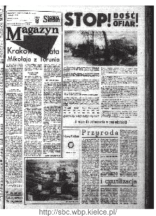 Słowo Ludu : organ Komitetu Wojewódzkiego Polskiej Zjednoczonej Partii Robotniczej, 1968, R.20, nr 209 (magazyn)