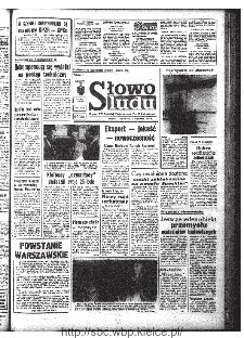 Słowo Ludu : organ Komitetu Wojew&oacute;dzkiego Polskiej Zjednoczonej Partii Robotniczej, 1968, R.20, nr 214