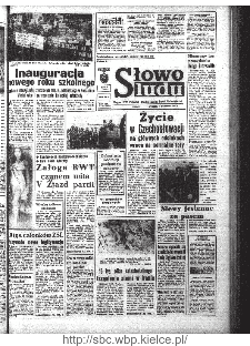Słowo Ludu : organ Komitetu Wojew&oacute;dzkiego Polskiej Zjednoczonej Partii Robotniczej, 1968, R.20, nr 247