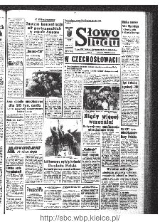 Słowo Ludu : organ Komitetu Wojew&oacute;dzkiego Polskiej Zjednoczonej Partii Robotniczej, 1968, R.20, nr 250