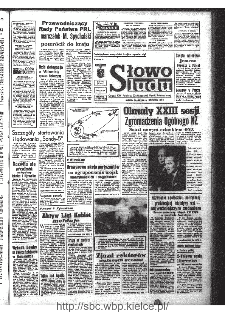 Słowo Ludu : organ Komitetu Wojew&oacute;dzkiego Polskiej Zjednoczonej Partii Robotniczej, 1968, R.20, nr 270
