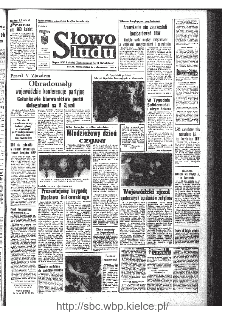 Słowo Ludu : organ Komitetu Wojew&oacute;dzkiego Polskiej Zjednoczonej Partii Robotniczej, 1968, R.20, nr 295