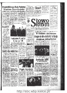 Słowo Ludu : organ Komitetu Wojewódzkiego Polskiej Zjednoczonej Partii Robotniczej, 1968, R.20, nr 298