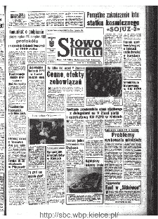 Słowo Ludu : organ Komitetu Wojew&oacute;dzkiego Polskiej Zjednoczonej Partii Robotniczej, 1968, R.20, nr 305