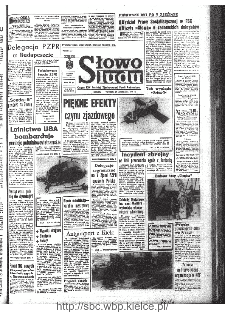 Słowo Ludu : organ Komitetu Wojew&oacute;dzkiego Polskiej Zjednoczonej Partii Robotniczej, 1968, R.20, nr 324