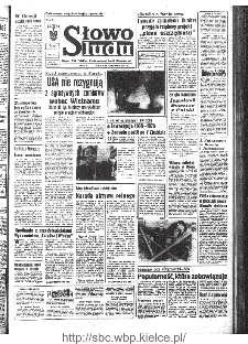 Słowo Ludu : organ Komitetu Wojew&oacute;dzkiego Polskiej Zjednoczonej Partii Robotniczej, 1968, R.20, nr 334
