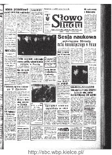 Słowo Ludu : organ Komitetu Wojewódzkiego Polskiej Zjednoczonej Partii Robotniczej, 1968, R.20, nr 348