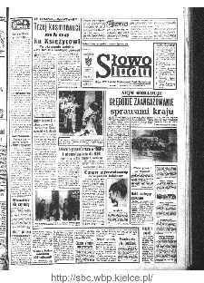 Słowo Ludu : organ Komitetu Wojew&oacute;dzkiego Polskiej Zjednoczonej Partii Robotniczej, 1968, R.20, nr 357