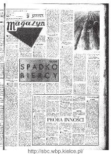 Słowo Ludu : organ Komitetu Wojew&oacute;dzkiego Polskiej Zjednoczonej Partii Robotniczej, 1967, R.19, nr 294 (magazyn)
