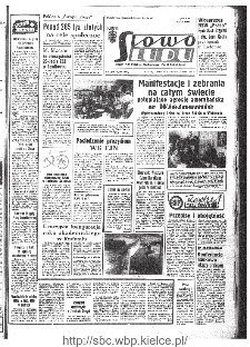 Słowo Ludu : organ Komitetu Wojewódzkiego Polskiej Zjednoczonej Partii Robotniczej, 1967, R.19, nr 295