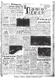 Słowo Ludu : organ Komitetu Wojew&oacute;dzkiego Polskiej Zjednoczonej Partii Robotniczej, 1967, R.19, nr 306