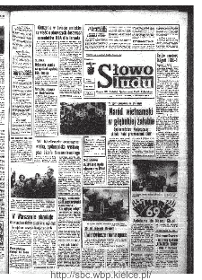 Słowo Ludu : organ Komitetu Wojew&oacute;dzkiego Polskiej Zjednoczonej Partii Robotniczej, 1969, R.20, nr 252