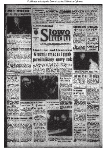 Słowo Ludu : organ Komitetu Wojew&oacute;dzkiego Polskiej Zjednoczonej Partii Robotniczej, 1970, R.XXI, nr 2