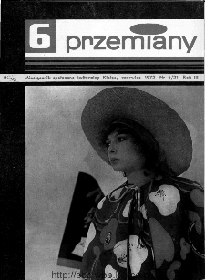 Przemiany : miesięcznik społeczno-kulturalny, 1972, R.3, czerwiec