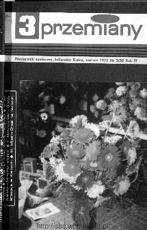 Przemiany : miesięcznik społeczno-kulturalny, 1973, R.4,marzec