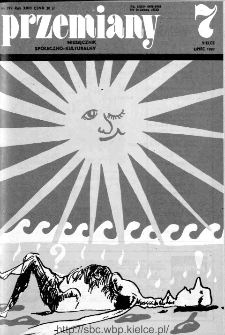 Przemiany : miesięcznik społeczno-kulturalny, 1987, R.18, lipiec