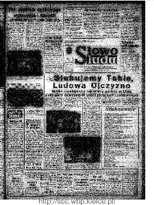 Słowo Ludu : organ Komitetu Wojew&oacute;dzkiego Polskiej Zjednoczonej Partii Robotniczej, 1972, R.XXIII, nr 205