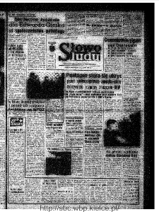 Słowo Ludu : organ Komitetu Wojew&oacute;dzkiego Polskiej Zjednoczonej Partii Robotniczej, 1973, R.XXIV, nr 7