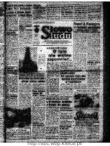 Słowo Ludu : organ Komitetu Wojew&oacute;dzkiego Polskiej Zjednoczonej Partii Robotniczej, 1973, R.XXIV, nr 15