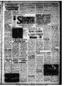 Słowo Ludu : organ Komitetu Wojewódzkiego Polskiej Zjednoczonej Partii Robotniczej, 1973, R.XXIV, nr 79