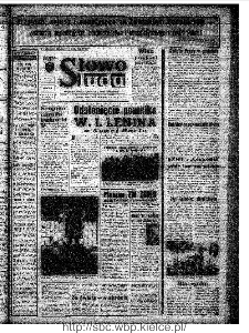 Słowo Ludu : organ Komitetu Wojew&oacute;dzkiego Polskiej Zjednoczonej Partii Robotniczej, 1973, R.XXIV, nr 119
