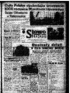 Słowo Ludu : organ Komitetu Wojewódzkiego Polskiej Zjednoczonej Partii Robotniczej, 1973, R.XXIV, nr 204