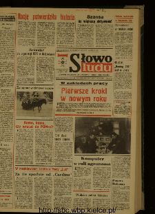 Słowo Ludu : dziennik Polskiej Zjednoczonej Partii Robotniczej, 1987 R.XXXVIII, nr 4