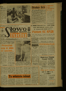 Słowo Ludu : dziennik Polskiej Zjednoczonej Partii Robotniczej, 1987 R.XXXVIII, nr 23 (magazyn środowy)