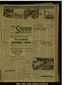 Słowo Ludu : dziennik Polskiej Zjednoczonej Partii Robotniczej, 1987 R.XXXVIII, nr 183