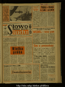 Słowo Ludu : dziennik Polskiej Zjednoczonej Partii Robotniczej, 1987 R.XXXVIII, nr 270 (magazyn środowy)