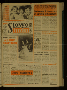 Słowo Ludu : dziennik Polskiej Zjednoczonej Partii Robotniczej, 1988 R.XXXIX, nr 33 (magazyn środowy)