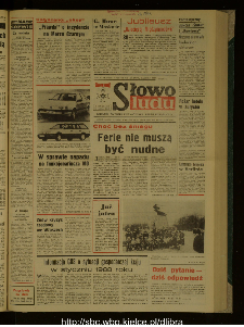 Słowo Ludu : dziennik Polskiej Zjednoczonej Partii Robotniczej, 1988 R.XXXIX, nr 38