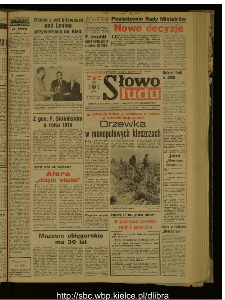 Słowo Ludu : dziennik Polskiej Zjednoczonej Partii Robotniczej, 1988 R.XXXIX, nr 249